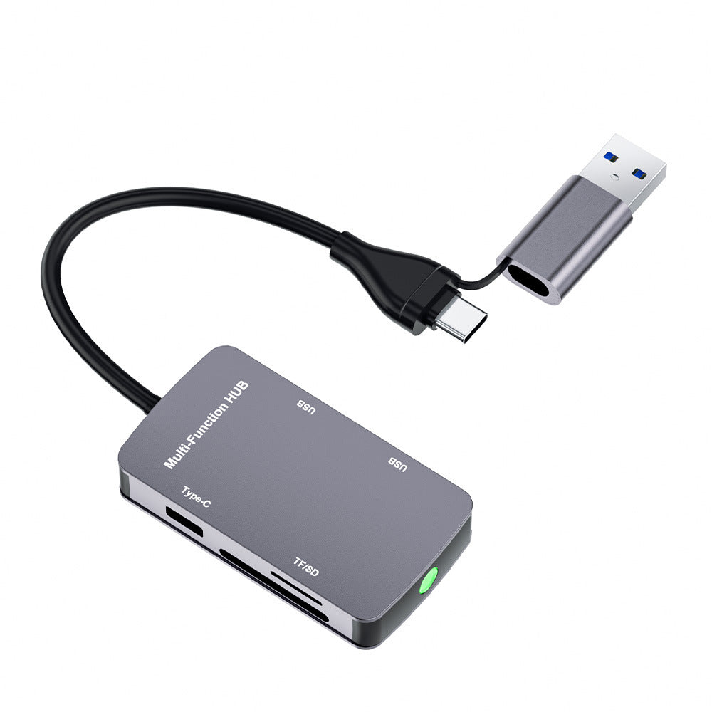 Cross-border usb type c docking station hub five-in-one notebook phablet converter usb hub