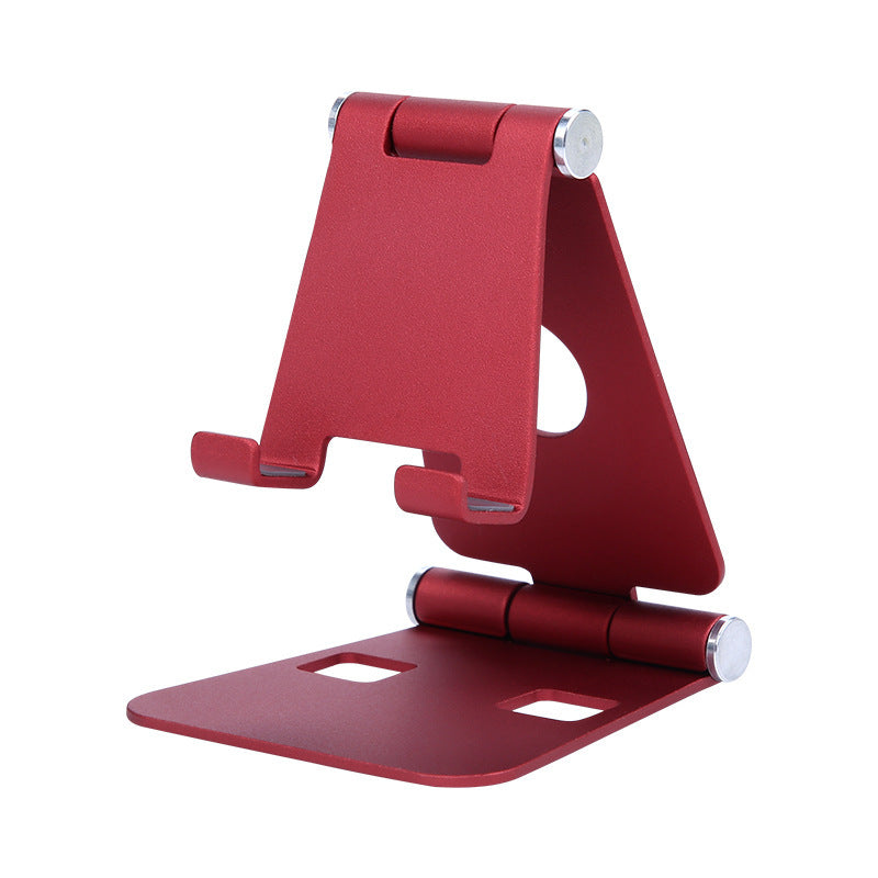 Cross-border hot desktop folding lazy portable phone holder aluminum alloy material office thickening tablet computer stand