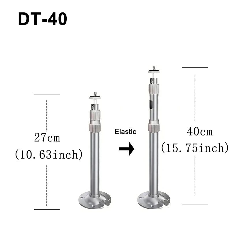 Universal projector 1/4 screw hole ceiling tripod, 360 degree extendable wall bracket, suitable for HY300, HY320mini,HY260 PRO+