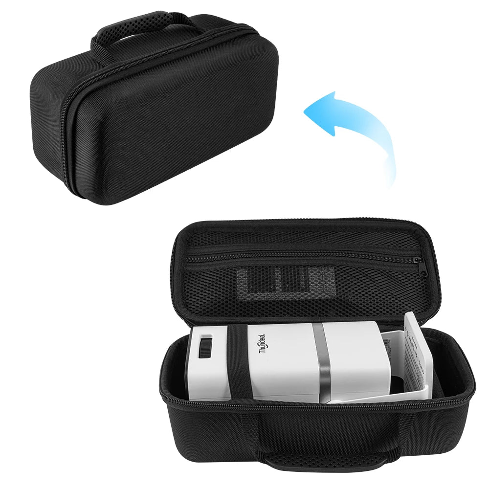 ThundeaL Mini Projector Storage Bag Travel Carry Projector Case for TD80W Protector Carrying Bags for HY300 Pro HY320 Protector