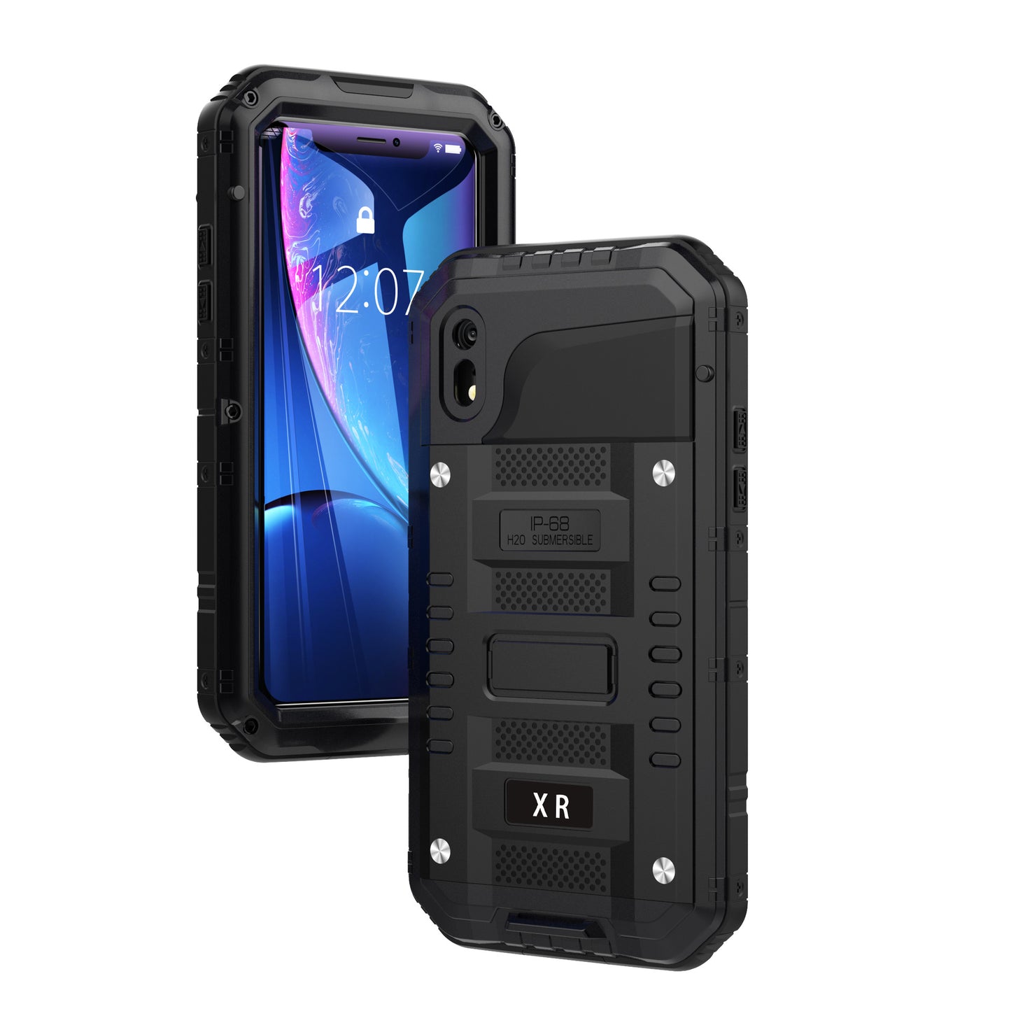 Applicable to iphoneXR waterproof case Apple 6.1 Outdoor drop-resistant diving mobile phone protective case cross-border manufacturers