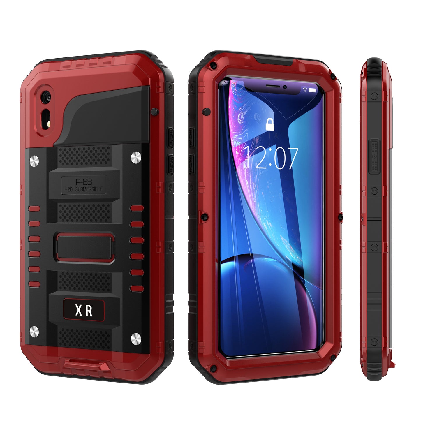 Applicable to iphoneXR waterproof case Apple 6.1 Outdoor drop-resistant diving mobile phone protective case cross-border manufacturers