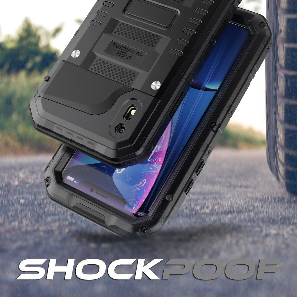 Applicable to iphoneXR waterproof case Apple 6.1 Outdoor drop-resistant diving mobile phone protective case cross-border manufacturers