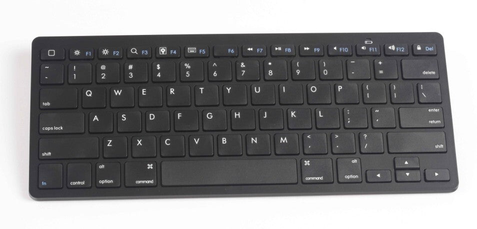 Cross-border hot ultra-thin mini Bluetooth keyboard for mobile phone tablet pc three-system universal wireless keyboard