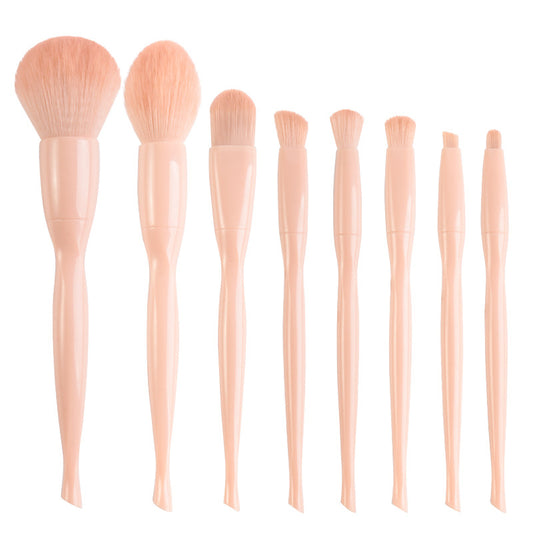 Shop Yasna 8-Piece Skin Color Makeup Brush Set at USAve Merchandise. Complete beginner beauty tools. Free shipping over $50!