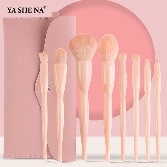 Shop Yasna 8-Piece Skin Color Makeup Brush Set at USAve Merchandise. Complete beginner beauty tools. Free shipping over $50!