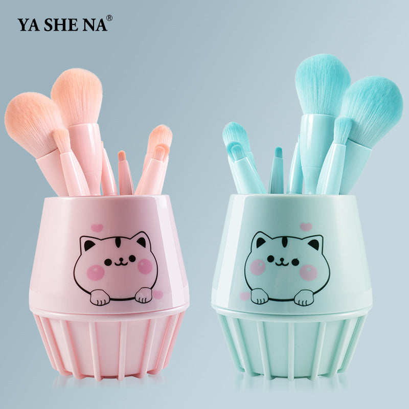 Shop Yasna 8-Piece Skin Color Makeup Brush Set at USAve Merchandise. Complete beginner beauty tools. Free shipping over $50!