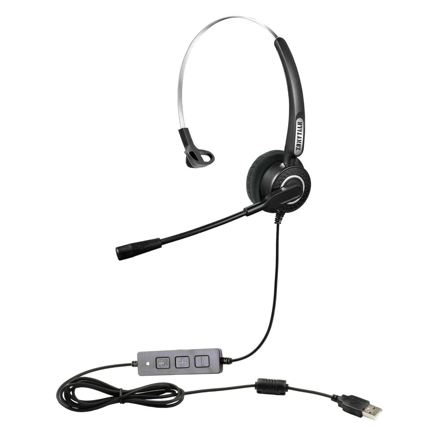 Zhongdaxun DN310 single ear USB-ENS active noise reduction telephone headset, Computer Active Noise Reduction headset