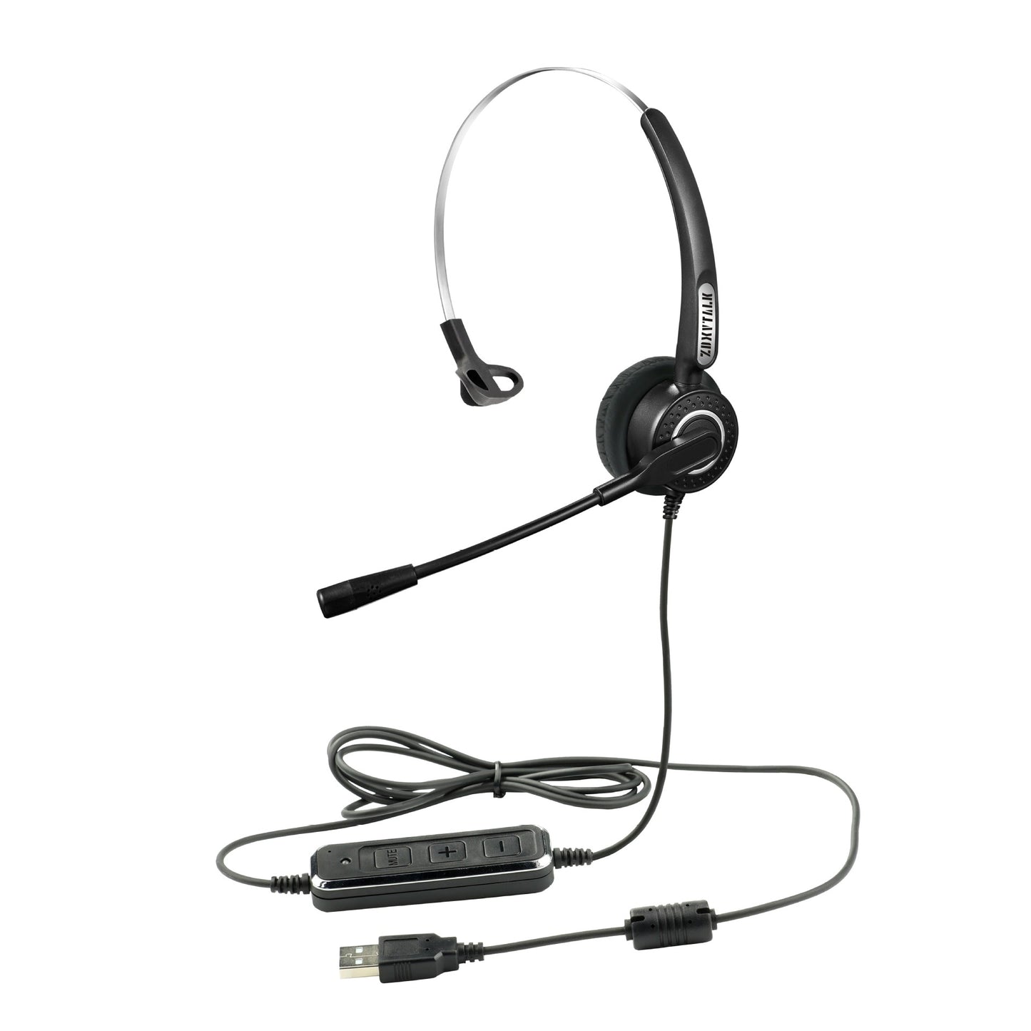 Zhongdaxun DN310 single ear USB-ENS active noise reduction telephone headset, Computer Active Noise Reduction headset