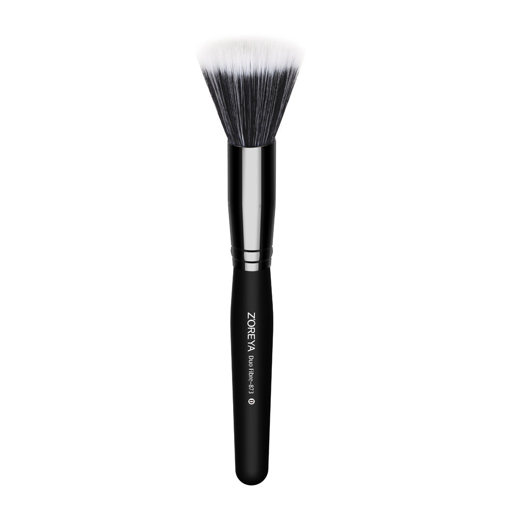 Z'oreya cross-border beauty tools black makeup brush single blush brush shaped powder foundation brush powder brush wholesale