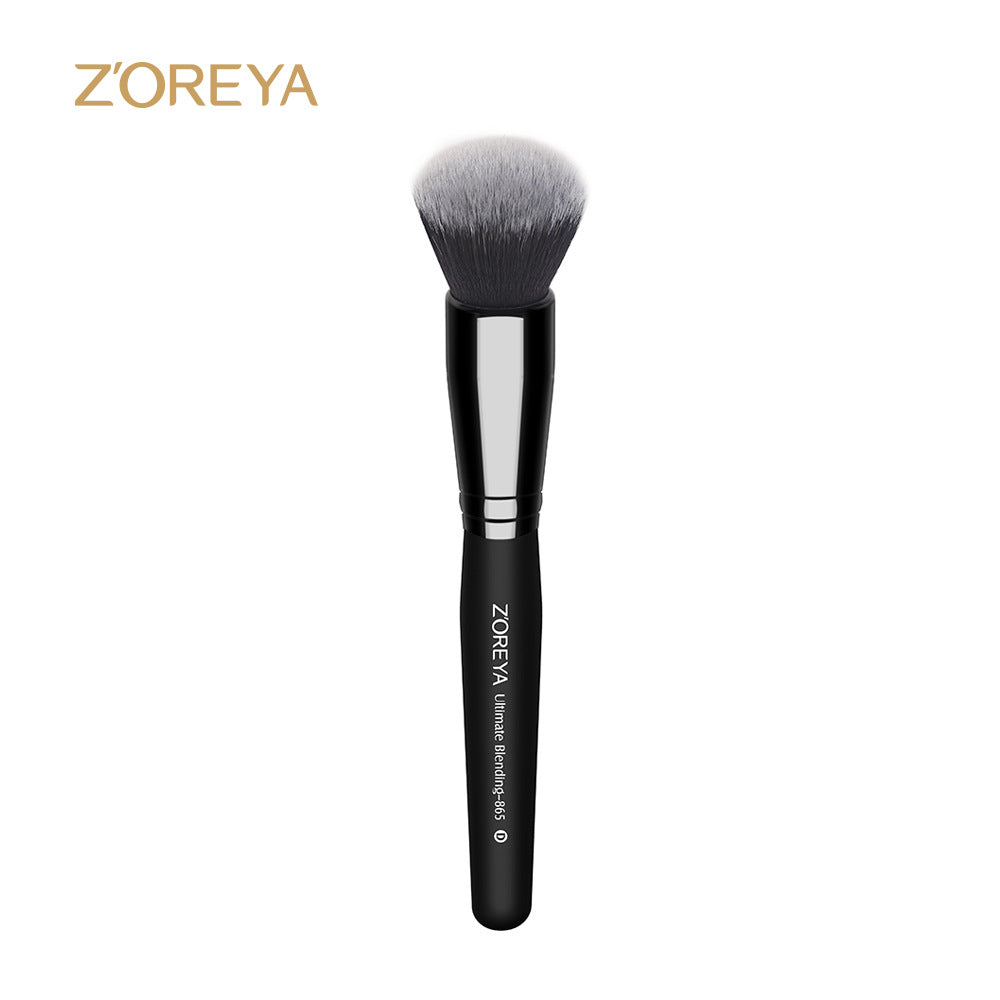 Z'oreya cross-border beauty tools black makeup brush single blush brush shaped powder foundation brush powder brush wholesale