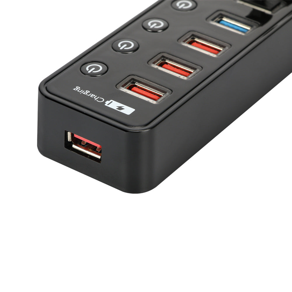 Gao Maisi USB3.0 cable seperater 10-Port/11Port computer expansion hub concentrator with power hub