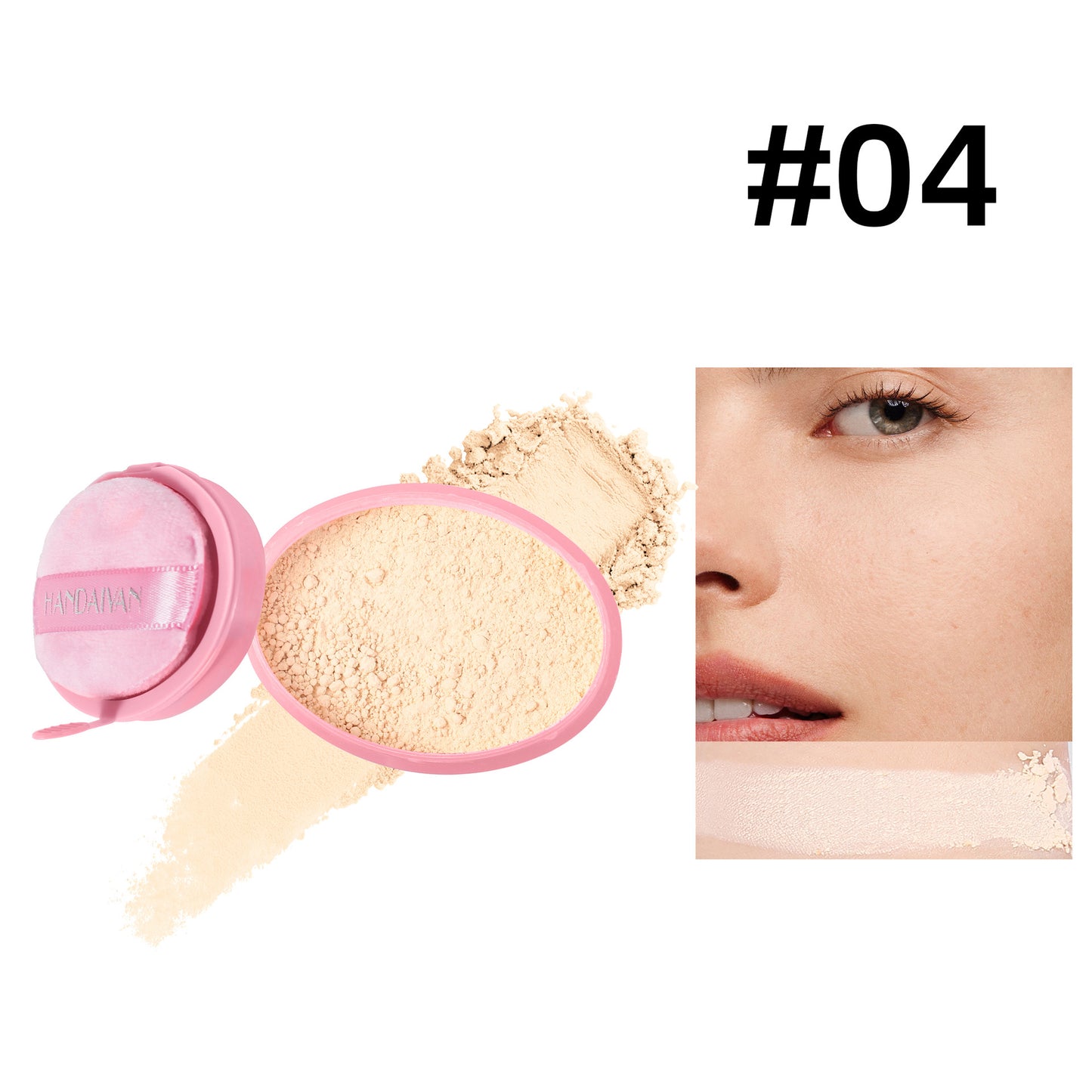Shop Handaiyan Finishing Powder at USAve Merchandise. Oil control waterproof matte concealing face powder. Free shipping over $50!