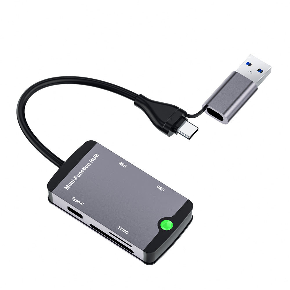 Cross-border usb type c docking station hub five-in-one notebook phablet converter usb hub