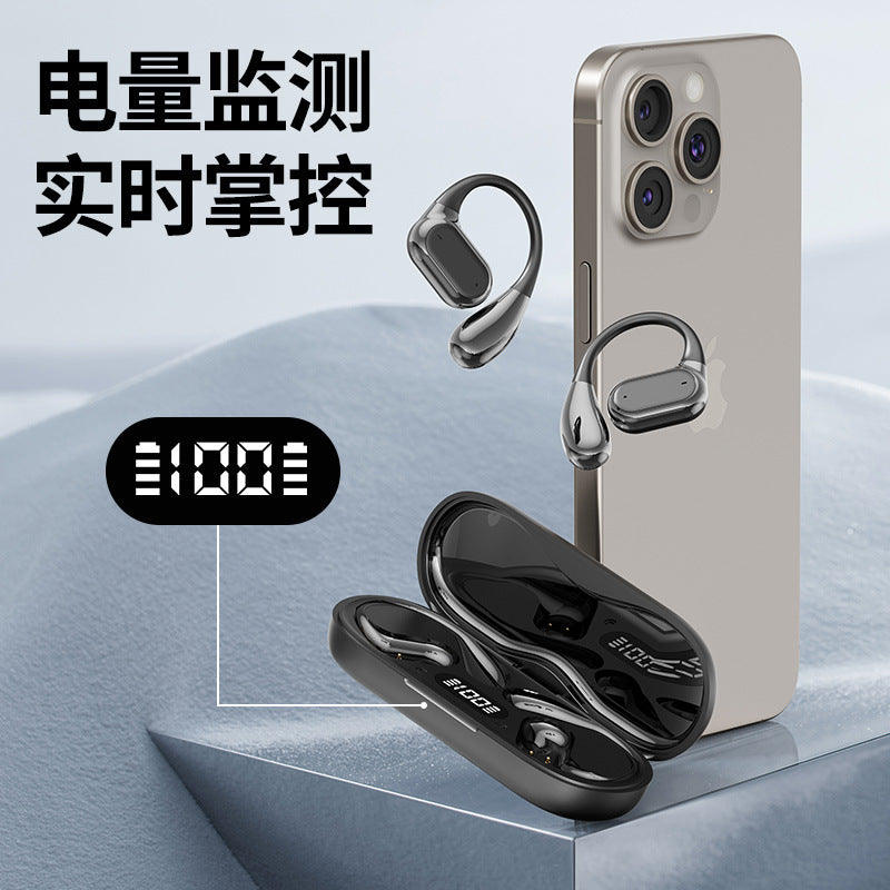 2024 new cross-border non in-ear OWS Bluetooth headset ear hook sports headset ultra-long life battery headset generation