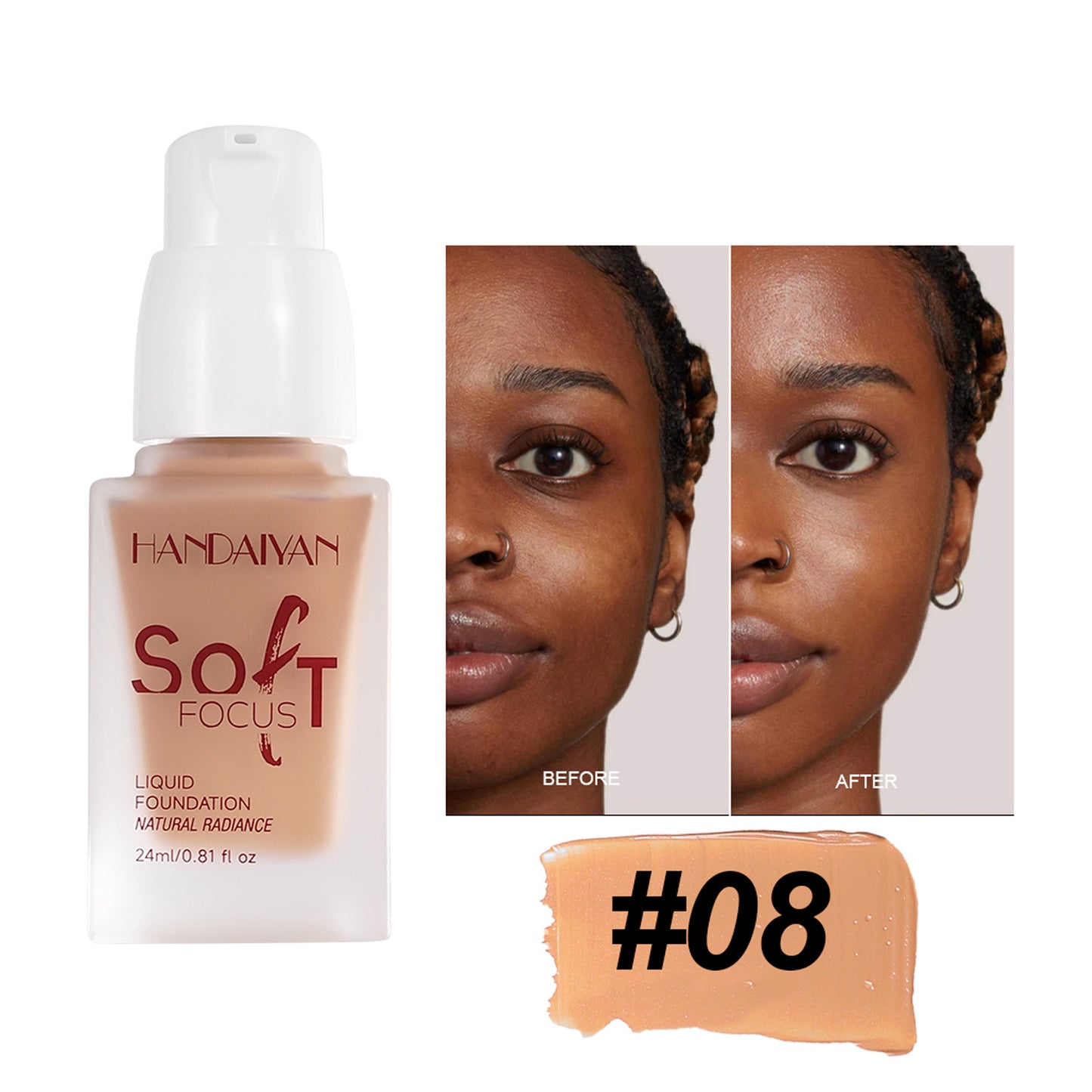 Shop Handaiyan Liquid Foundation Concealer at USAve Merchandise. Long-lasting non-dry European style foundation. Free shipping over $50!