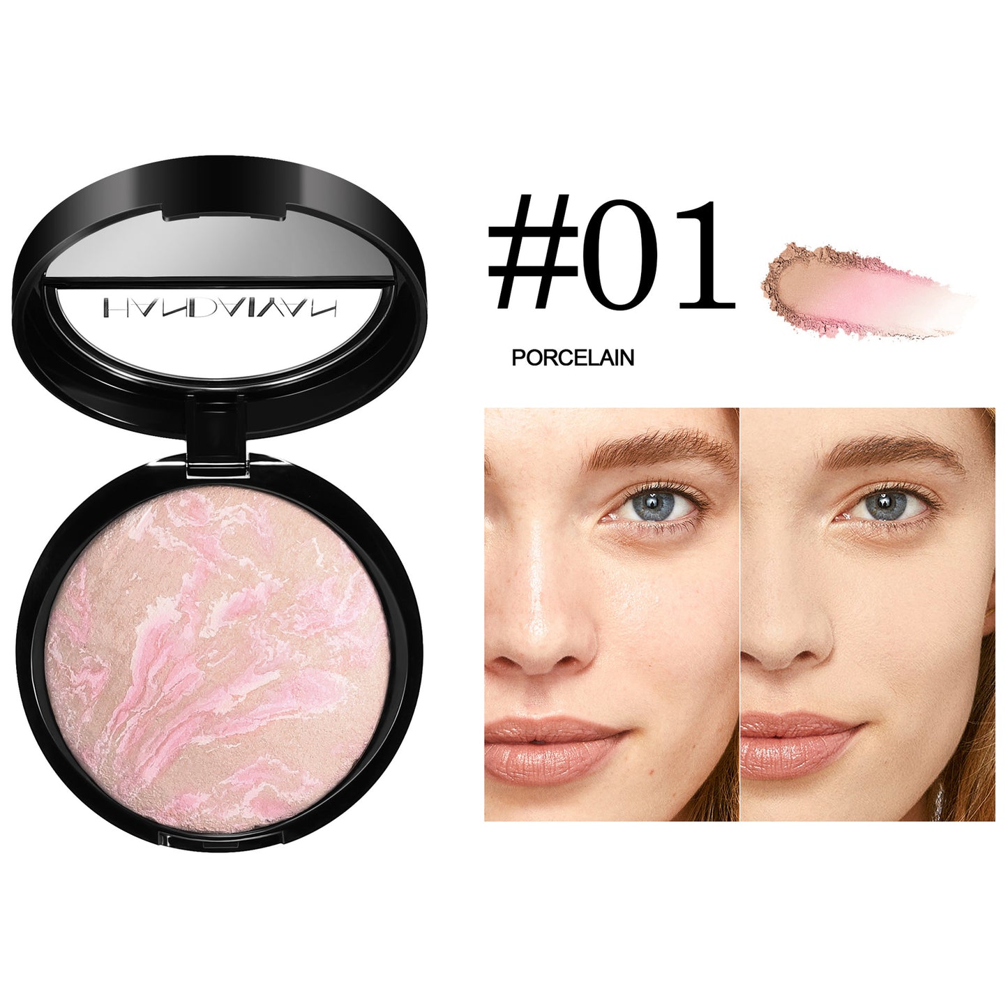 Shop Handaiyan Highlight Repair Finishing Powder at USAve Merchandise. Pearlescent oil control baked powder cake. Free shipping over $50!