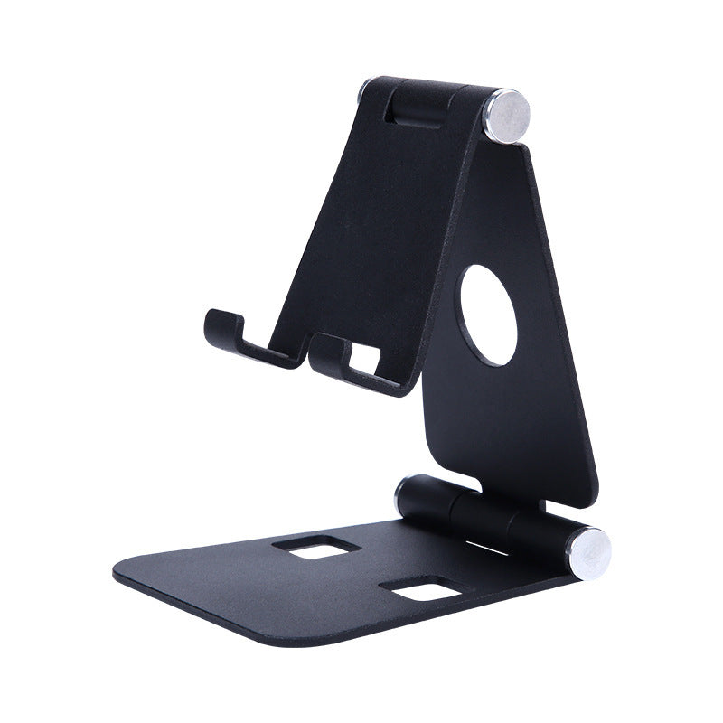 Cross-border hot desktop folding lazy portable phone holder aluminum alloy material office thickening tablet computer stand