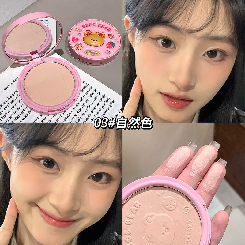 Shop Gege Bear Soft Mist Matte Finishing Powder at USAve Merchandise. Natural nude makeup powder cake. Free shipping over $50!