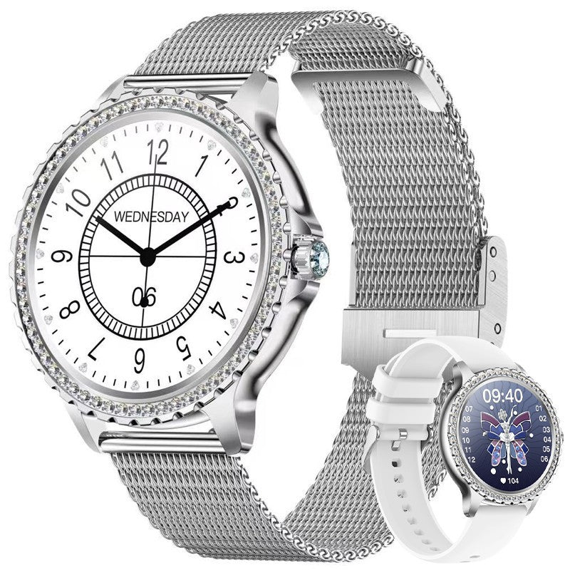 Smart watch ladies fashion good-looking health monitoring heart rate blood pressure Sports running wristband cross-border wholesale