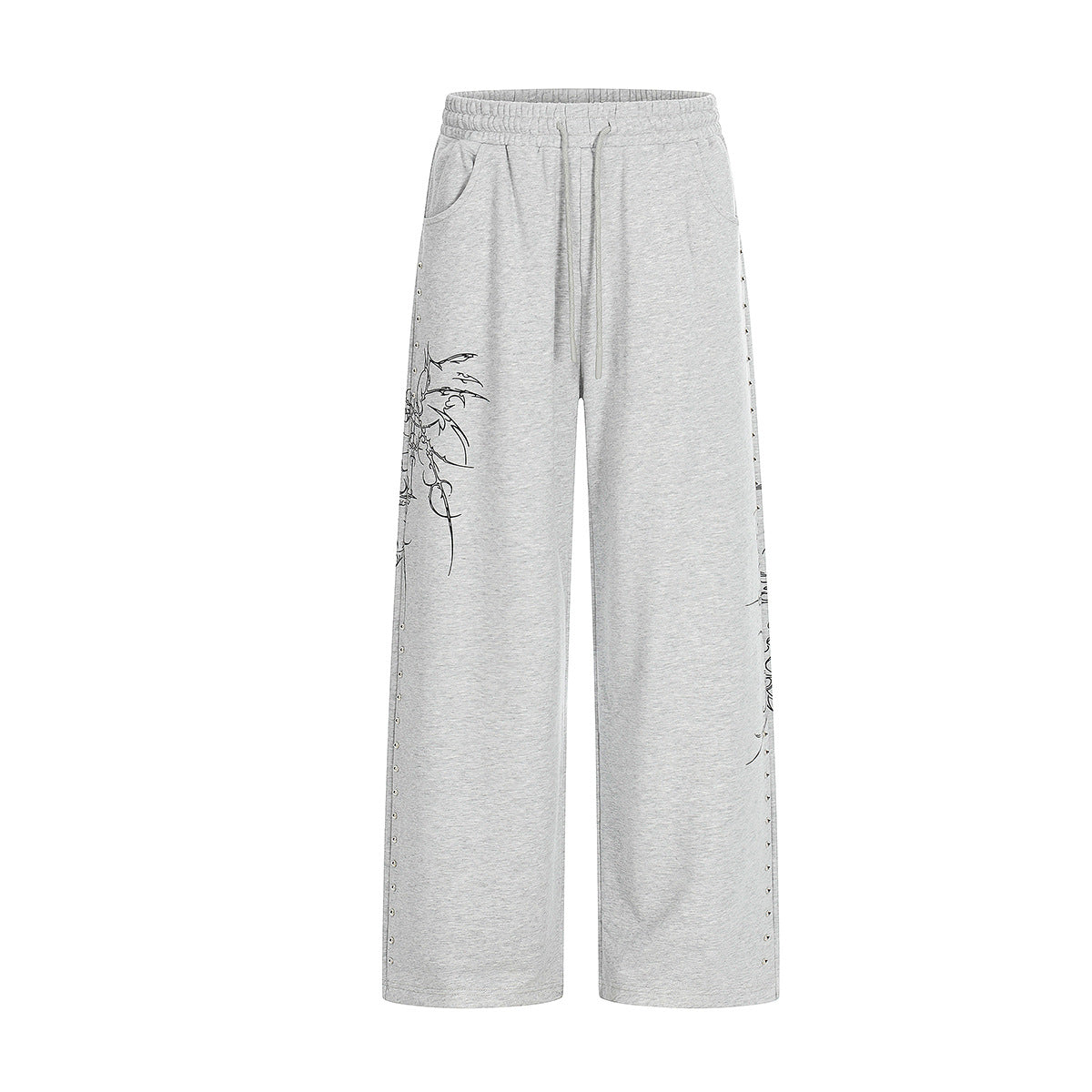 Shop Jiayiku 2026 American Retro Sports Pants at USAve Merchandise. Loose draping wide-leg casual sweatpants. Free shipping over $50!