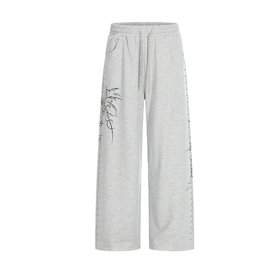 Shop Jiayiku 2026 American Retro Sports Pants at USAve Merchandise. Loose draping wide-leg casual sweatpants. Free shipping over $50!