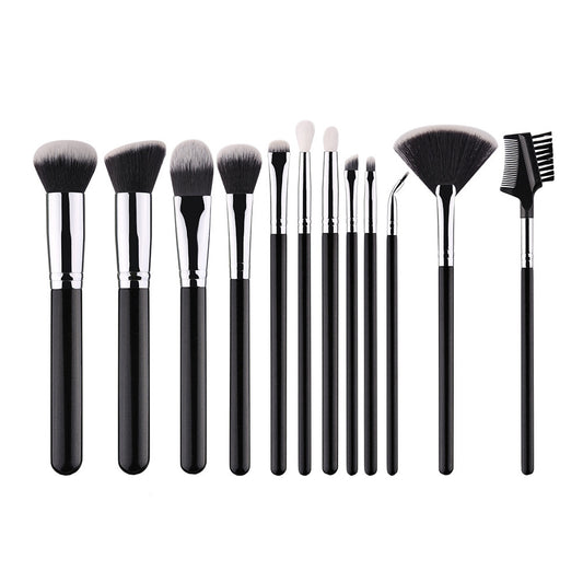Z'oreya 12-Piece Professional Makeup Brush Set