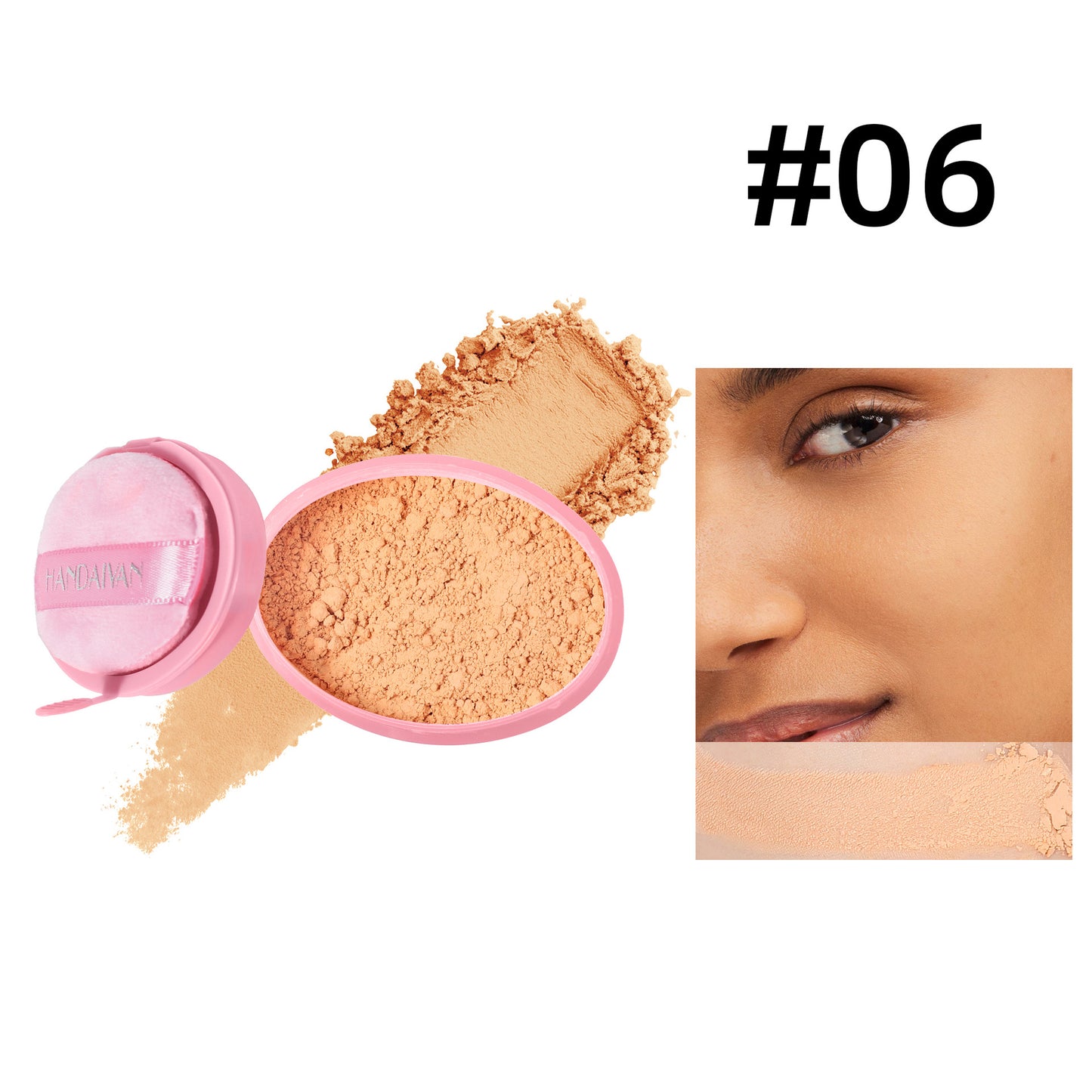 Shop Handaiyan Finishing Powder at USAve Merchandise. Oil control waterproof matte concealing face powder. Free shipping over $50!