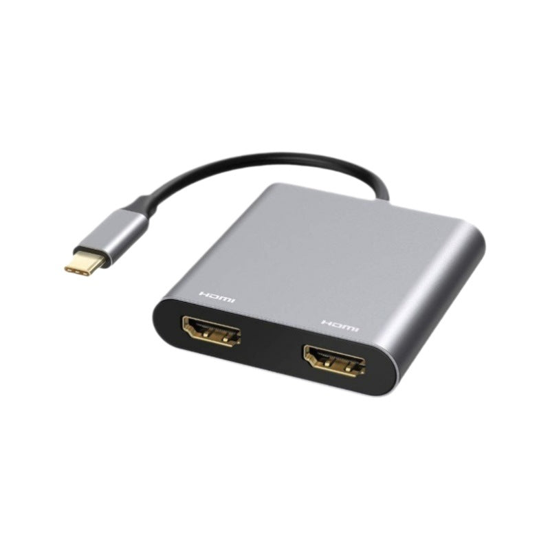Cross-border typec to 4-in-1 dual hdmi 3.0usb pd HD Macbook same display Dual Screen hub converter