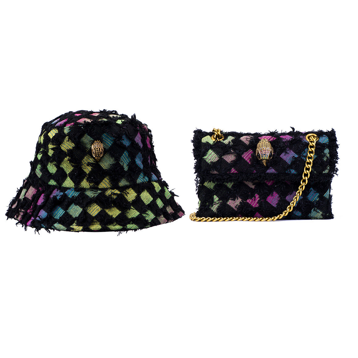 Hot cross-border suit eagle head bag bucket hat foreign trade European and American women's bag Guangzhou supply classic women's handbag