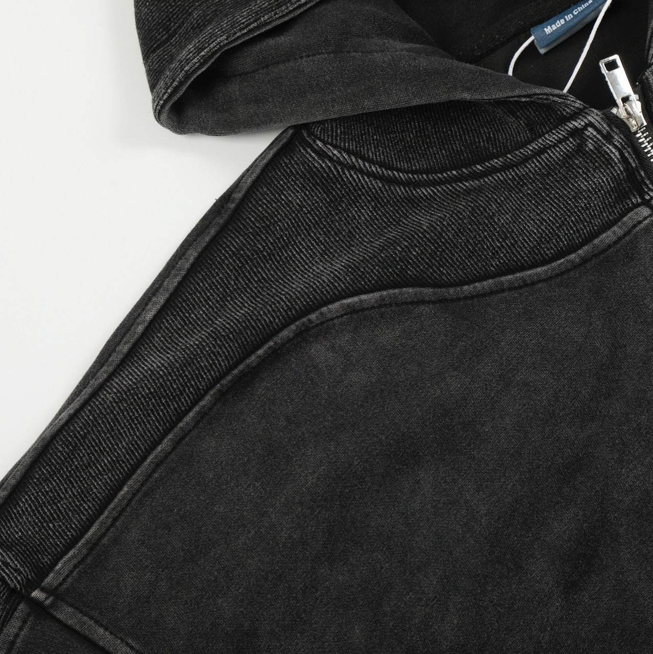 Shop Jiayiku 2026 American Retro Hoodie Coat at USAve Merchandise. Fake two-piece washed cardigan zipper sweater. Free shipping!