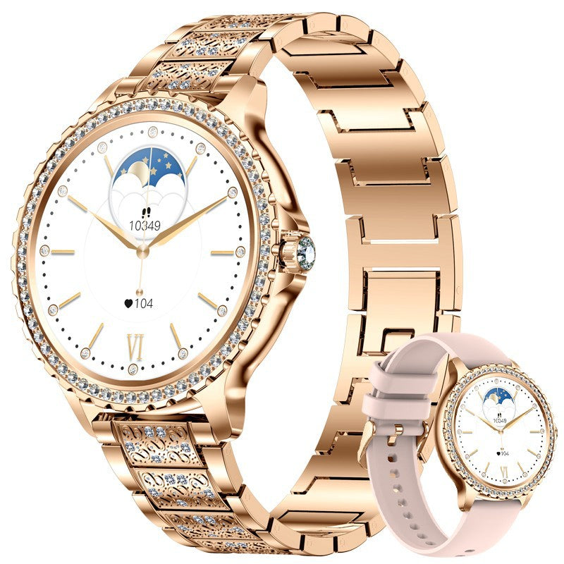 Smart watch ladies fashion good-looking health monitoring heart rate blood pressure Sports running wristband cross-border wholesale