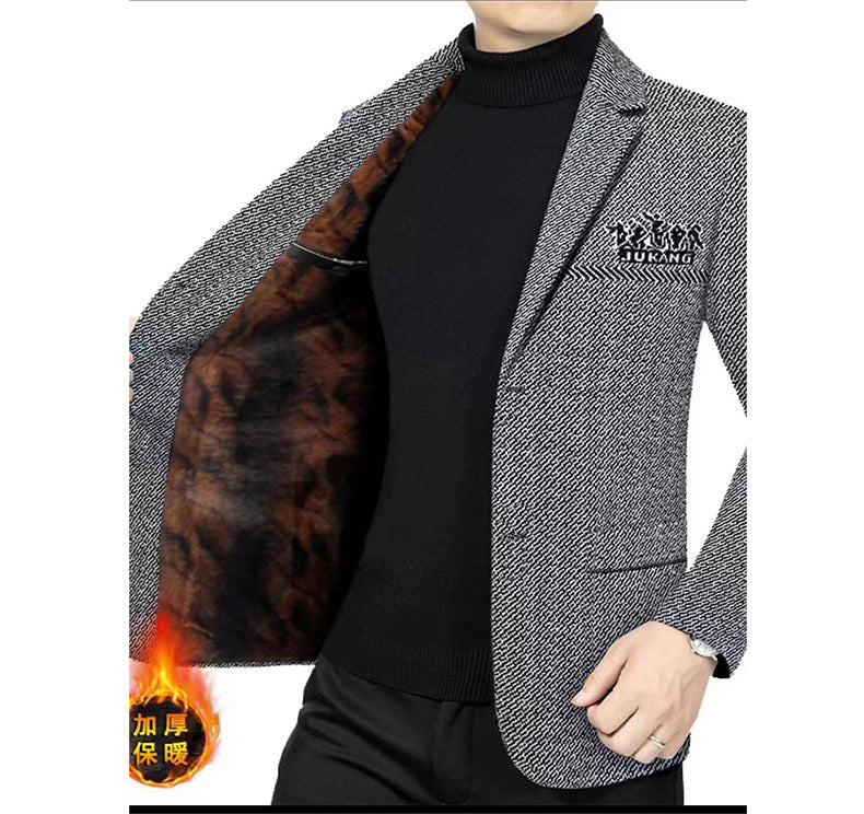 Casual suit men's suit jacket thin new high-end Four Seasons leisure spring and autumn single blouse Western style suit