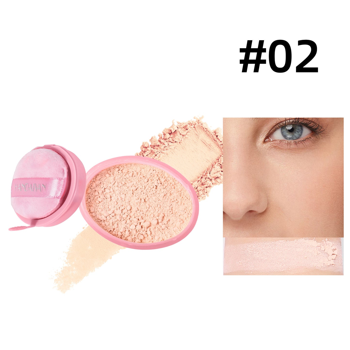 Shop Handaiyan Finishing Powder at USAve Merchandise. Oil control waterproof matte concealing face powder. Free shipping over $50!
