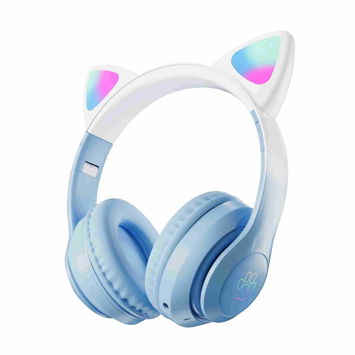 Cross-border new arrival gradient color 28 PRO cat ear Bluetooth headphone head-mounted wireless sports student gaming headset