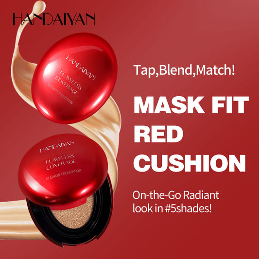 Shop Handaiyan 5-Color Oval Cushion Liquid Foundation at USAve Merchandise. Clear natural concealer repair. Free shipping over $50!