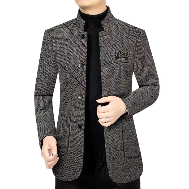 Casual suit men's suit jacket thin new high-end Four Seasons leisure spring and autumn single blouse Western style suit