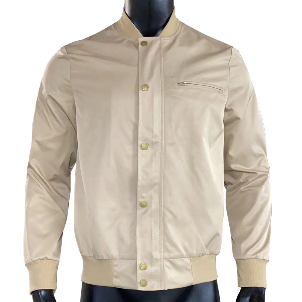 Cross-border European and American style men's clothing jacket 2026 New Amazon hot sale men's casual tops wholesale foreign trade