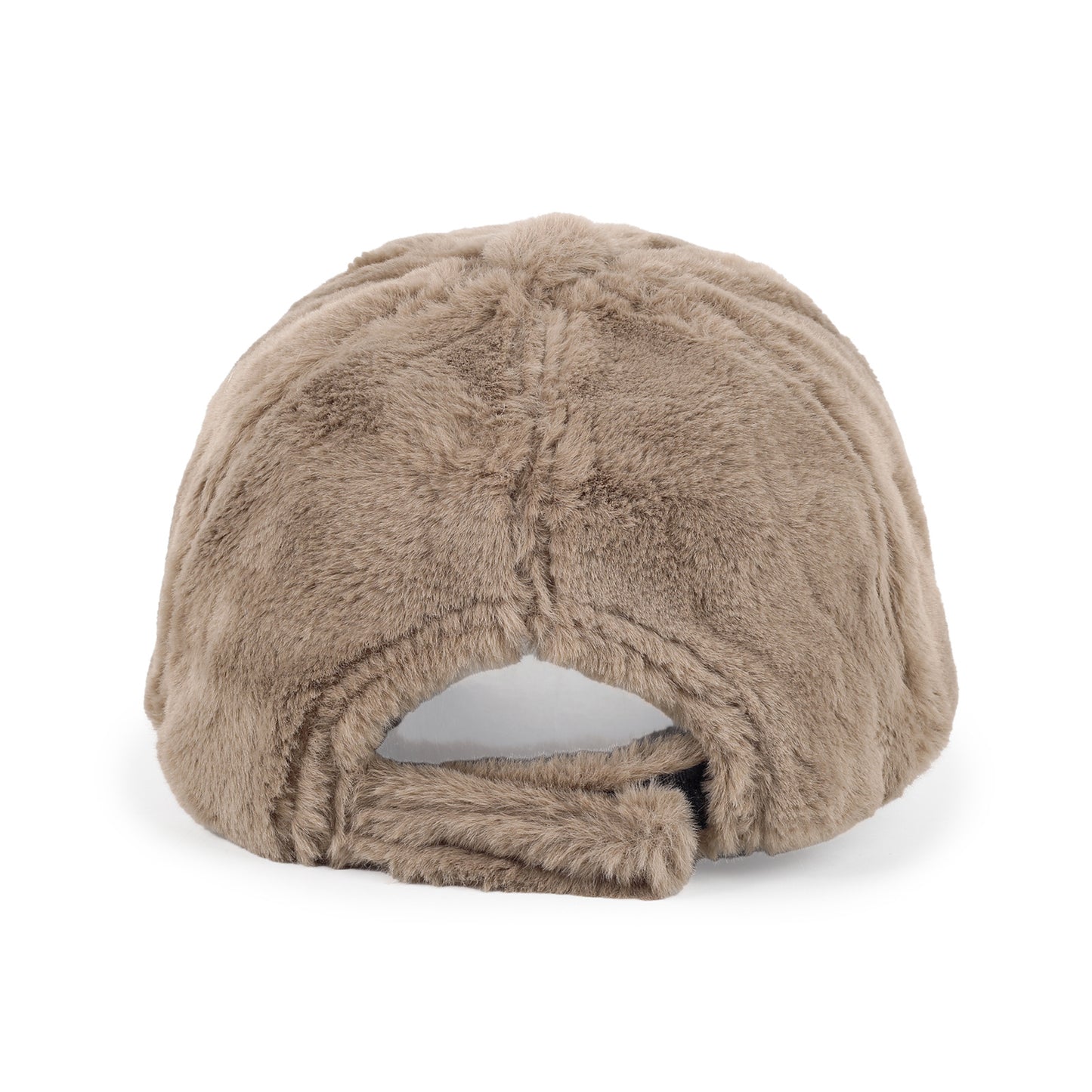 Autumn and Winter new plush hat women's warm Korean casual peaked cap good-looking plush baseball cap