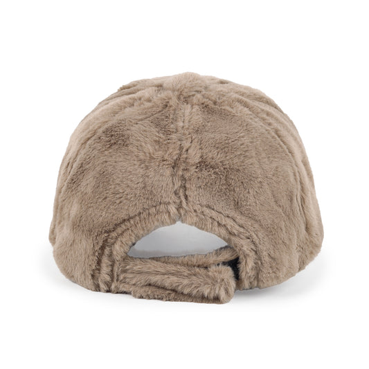 Autumn and Winter new plush hat women's warm Korean casual peaked cap good-looking plush baseball cap