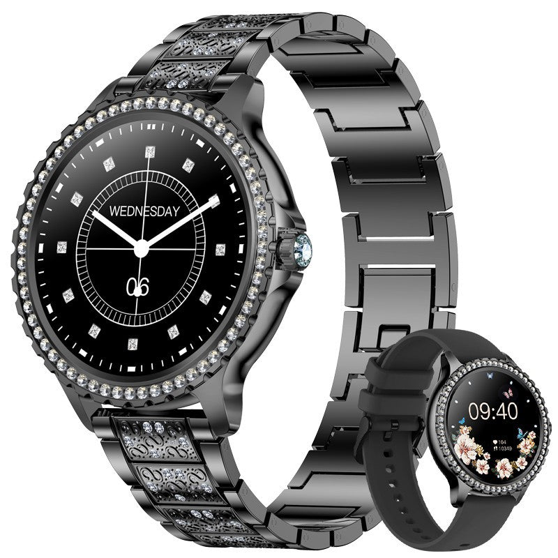 Smart watch ladies fashion good-looking health monitoring heart rate blood pressure Sports running wristband cross-border wholesale