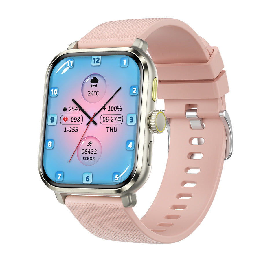 Cross-border new arrival M12 smart watch Bluetooth calling 1.83-inch heart rate blood oxygen blood pressure monitoring sport step counting