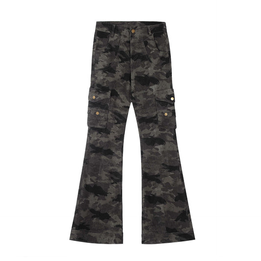 Shop Hot Girl Street Multi-Pocket Cargo Jeans at USAve Merchandise. Slim fit American retro casual pants. Free shipping over $50!