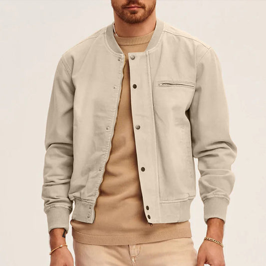 Cross-border European and American style men's clothing jacket 2026 New Amazon hot sale men's casual tops wholesale foreign trade