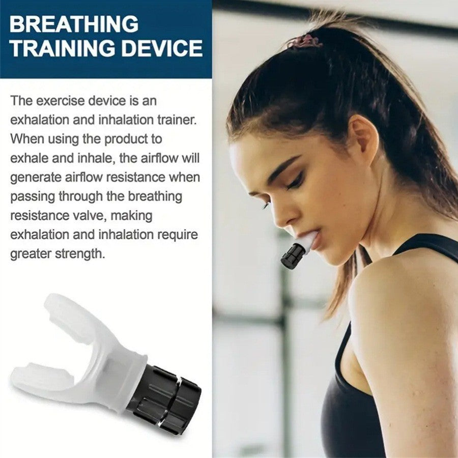 Cross-border Fitness Trainer 4-color independent packaging lung Trainer adjustable Y-shaped breathing Trainer