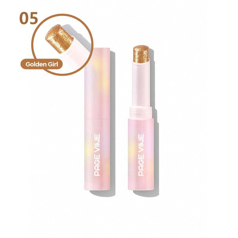 Shop PAGE VINE Crystal Jelly Highlight Eye Shadow Stick at USAve Merchandise. Super shiny multicolor highlighter. Free shipping over $50!