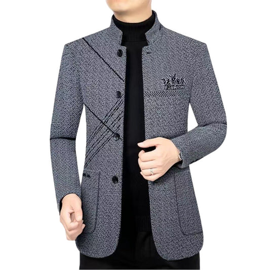 Casual suit men's suit jacket thin new high-end Four Seasons leisure spring and autumn single blouse Western style suit