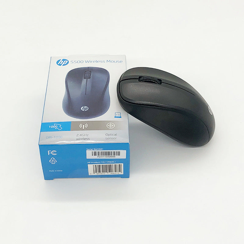 HP cross-border S500 laptop desktop computer host wireless business office home photoelectric mouse applicable