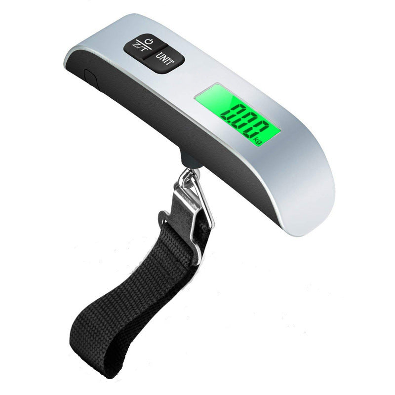 Cross-border handheld scale hook electronic scale 50KG portable luggage scale household handheld weighing scale thick handle handheld scale