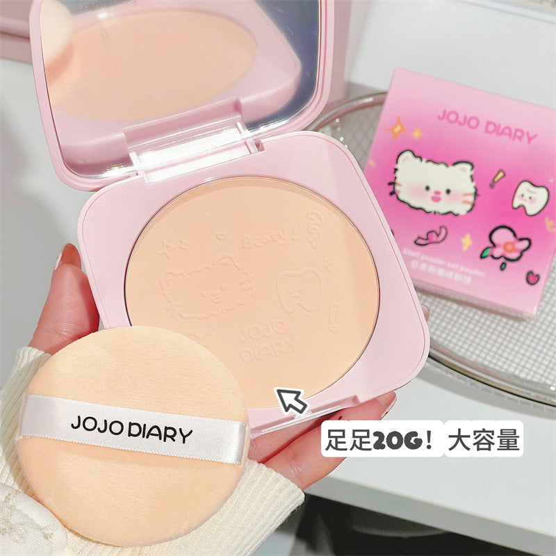 Shop Jiujiu Diary Shell Powder Cat Powder at USAve Merchandise. Matte finish concealer loose face powder. Free shipping over $50!